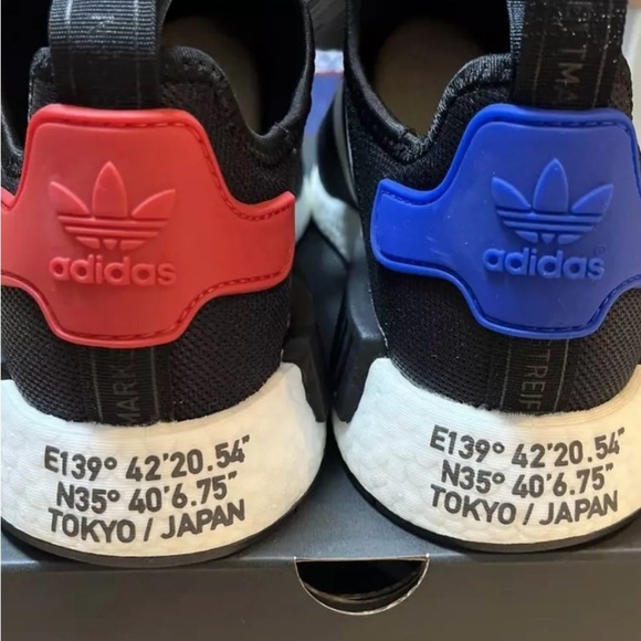 Adidas Atmos x NMD_R1 \'Torico V2\' G55476 Tricolor limited-edition Japan sz 9.5 main image 5